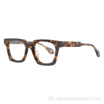 Optische Brille von High -End -Vintage -Acetatrahmen